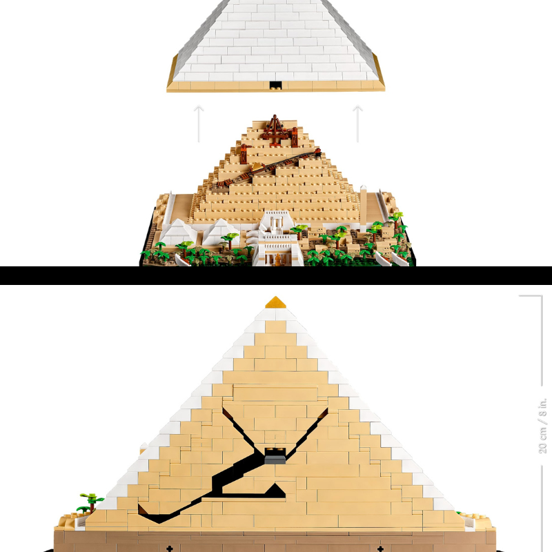 Grande Pyramide de Gizeh (1 476 pièces)