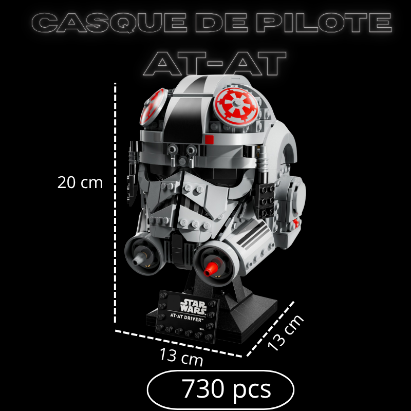 Casque de pilote AT-AT (730 pièces)