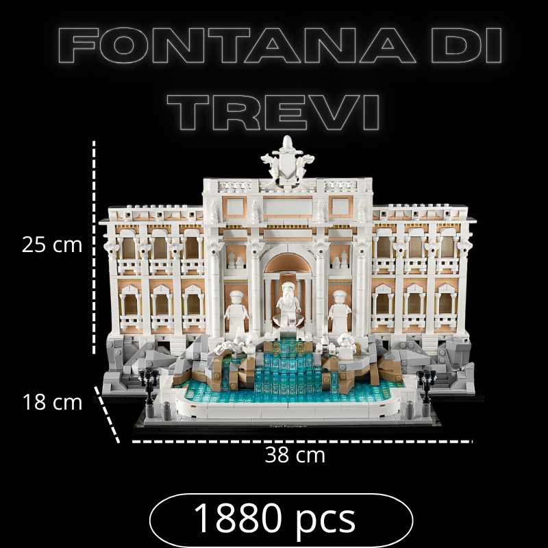 Fontana di Trevi (1 880 pièces)