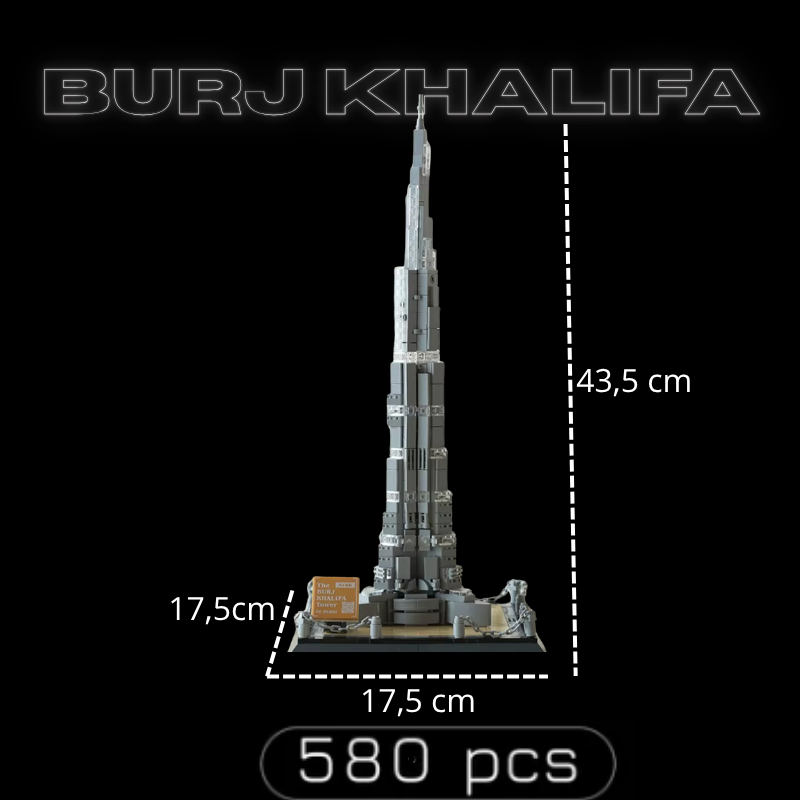 Burj Khalifa (580 pièces)