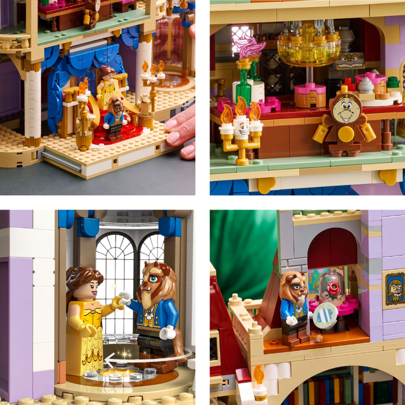Le Château de la Belle et la Bête (2916 pièces)