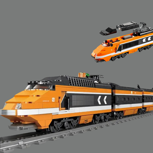 Train électrique (1287 pièces)