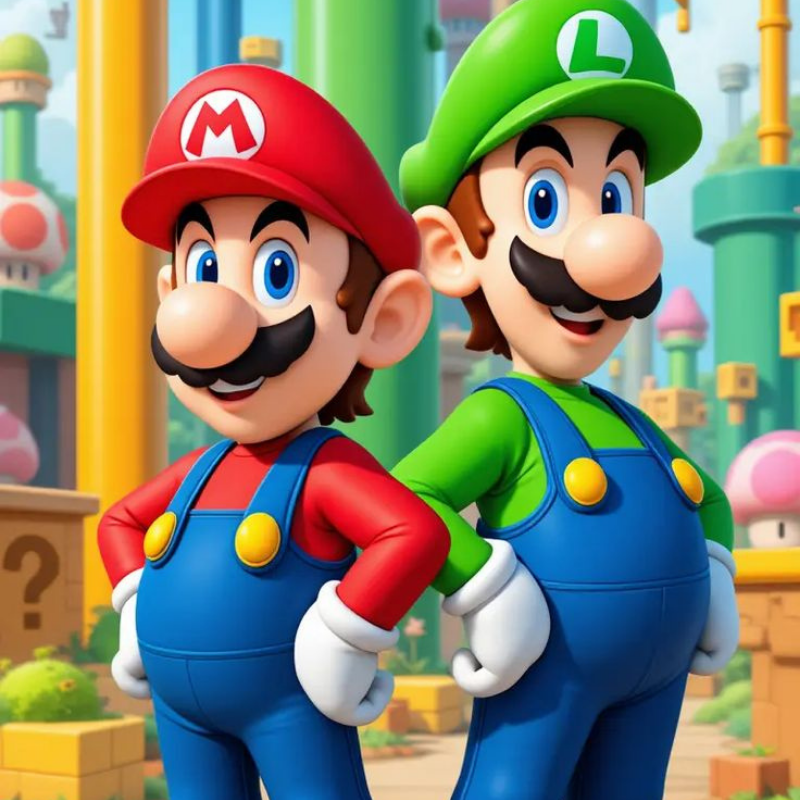Mario & Luigi (8550 pièces)