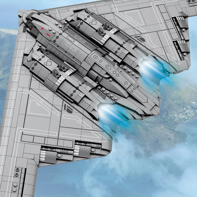 Bombardier furtif B-2 Spirit (2063 pièces)