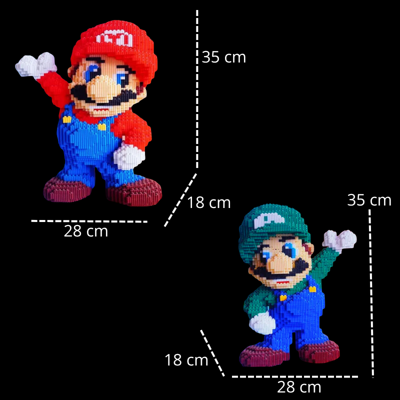 Mario & Luigi (8550 pièces)
