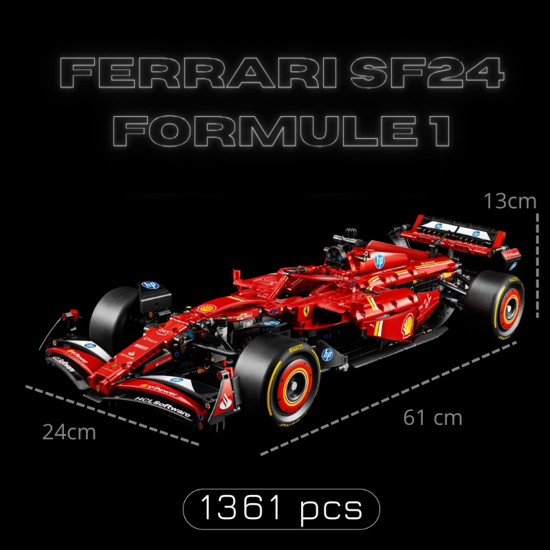 Ferrari SF24 Formule 1 (1361 pièces)
