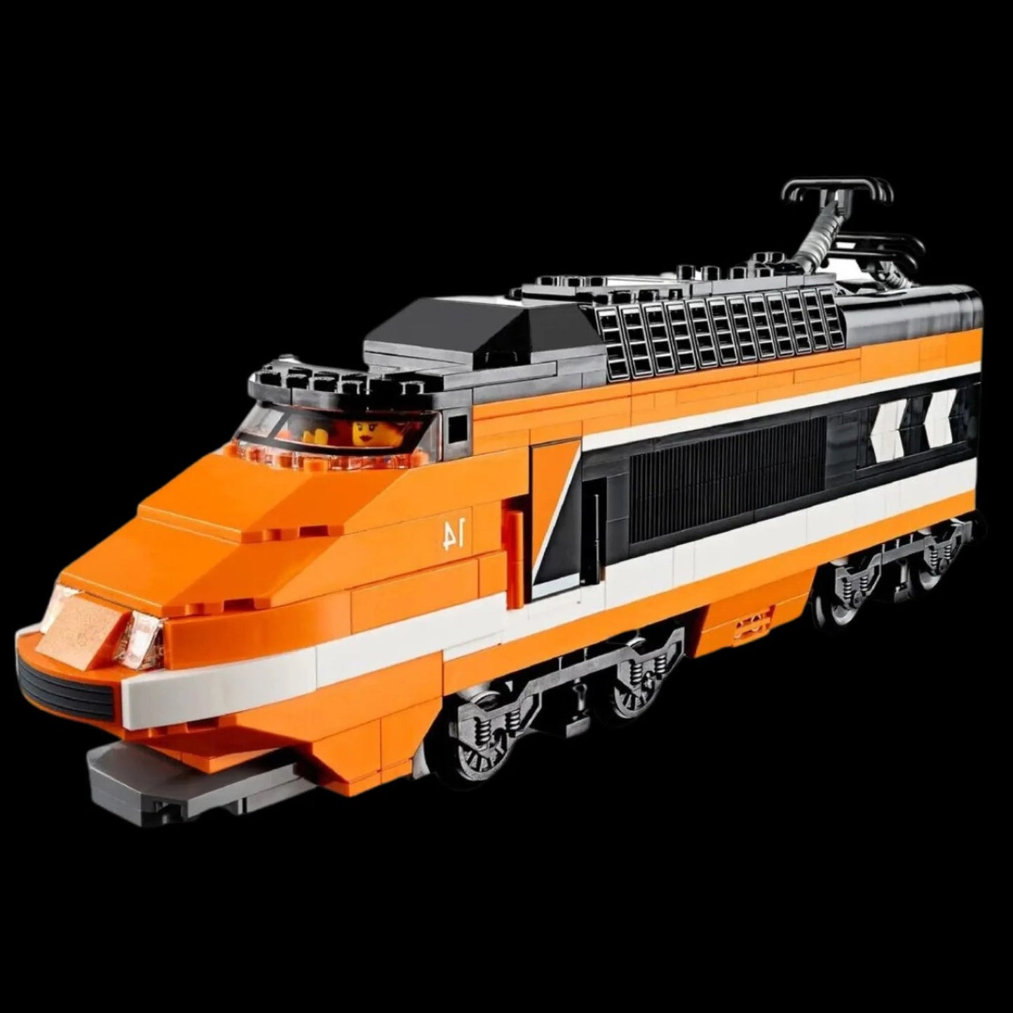 Train électrique (1287 pièces)