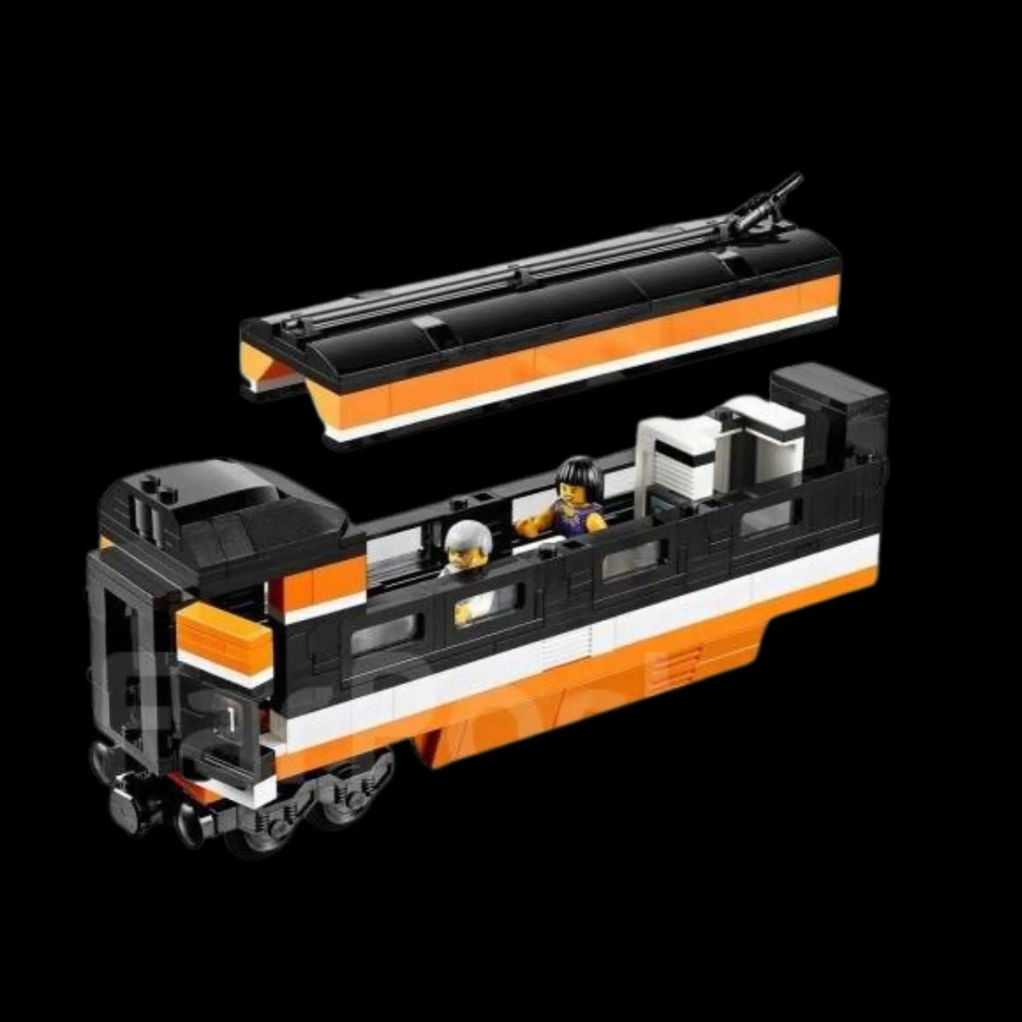 Train électrique (1287 pièces)