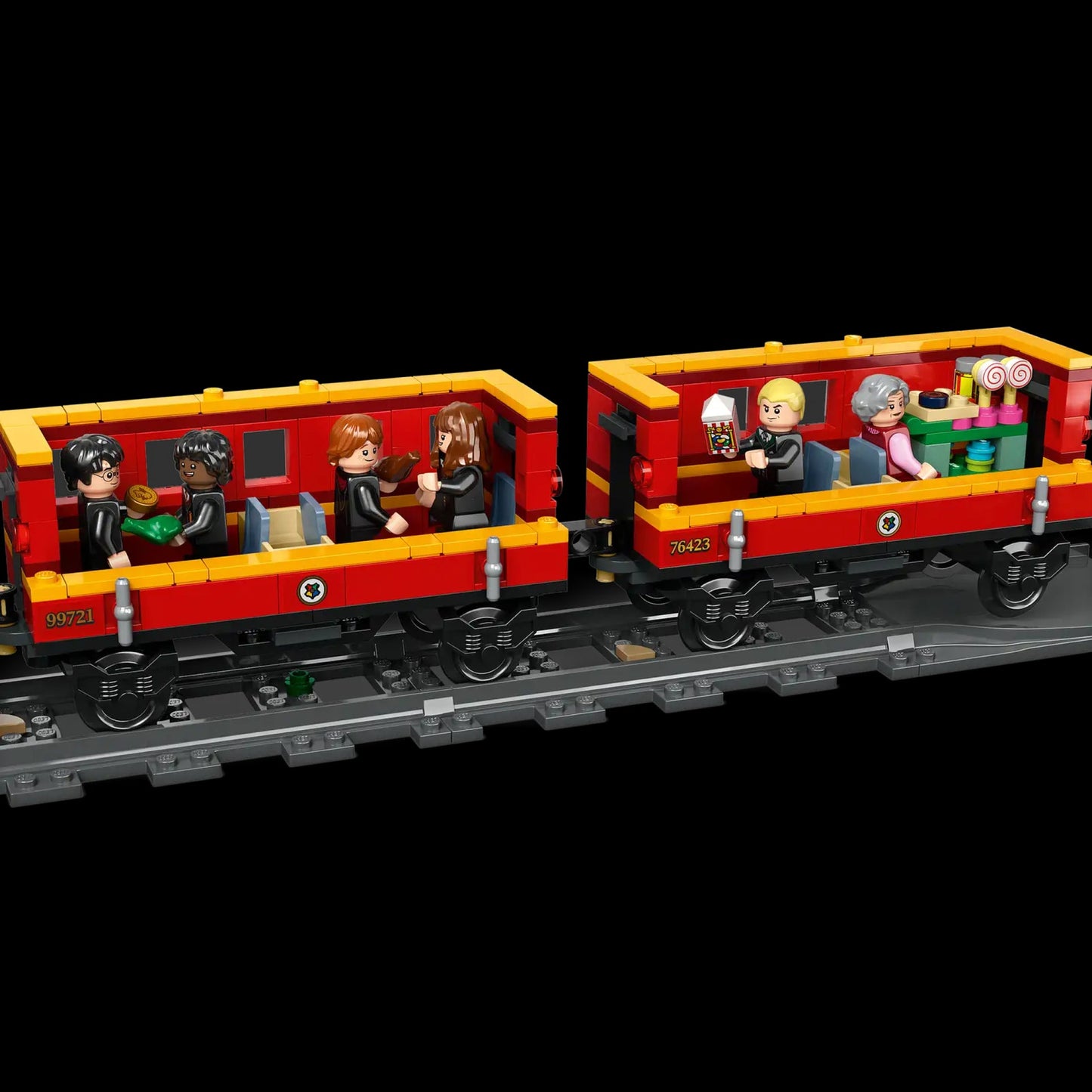 Poudlard Express et la gare de Pré-au-Lard (1074 pièces)