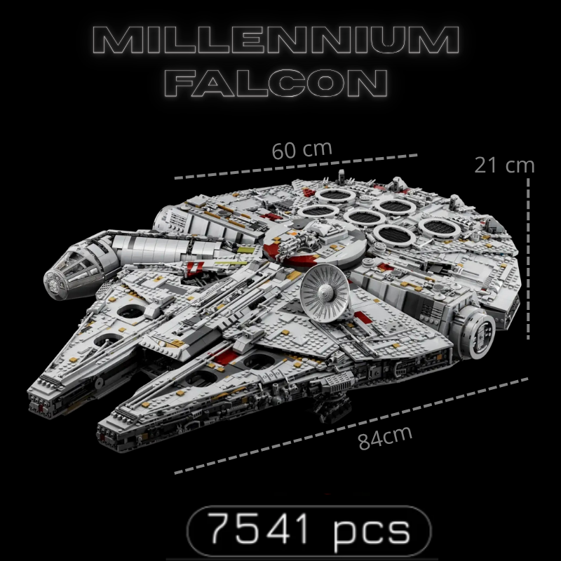 Faucon Millenium (7541 pièces)
