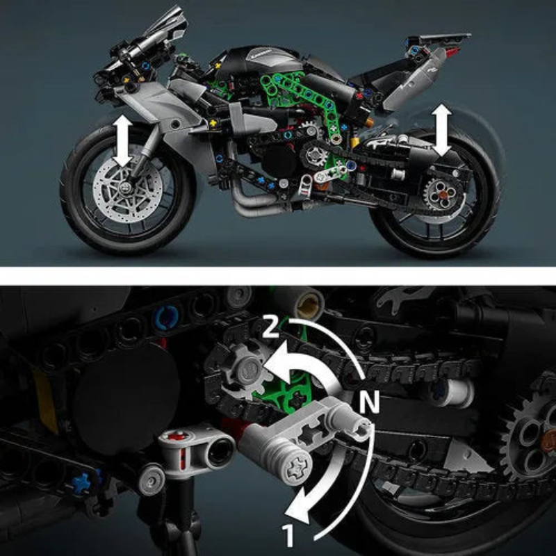 Kawasaki Ninja H2R (643 pièces)