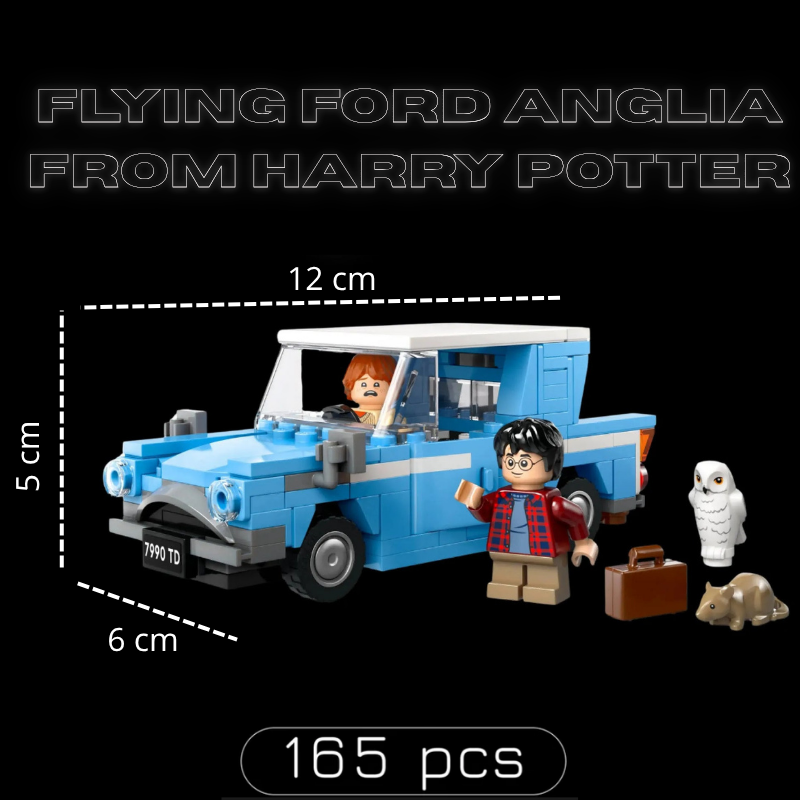 Ford Anglia volante de Harry Potter (165 pièces)