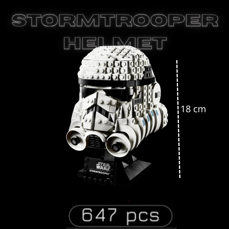Casque de Stormtrooper (647 pièces)