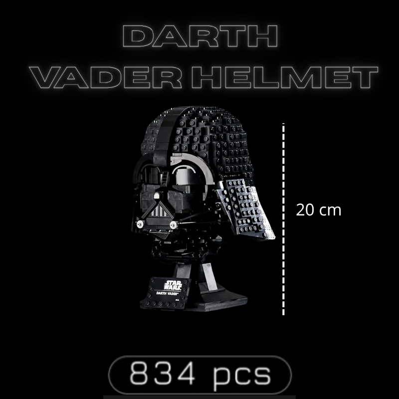 Casque de Dark Vador (834 pièces)