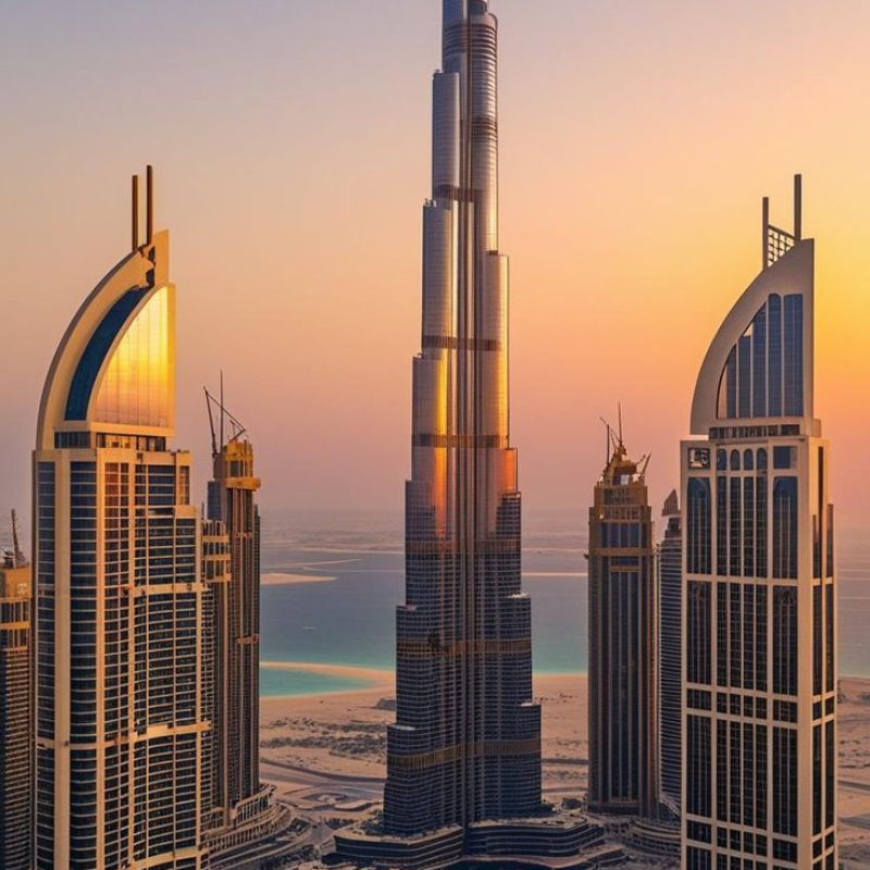 Ville de Dubaï (740 pièces)