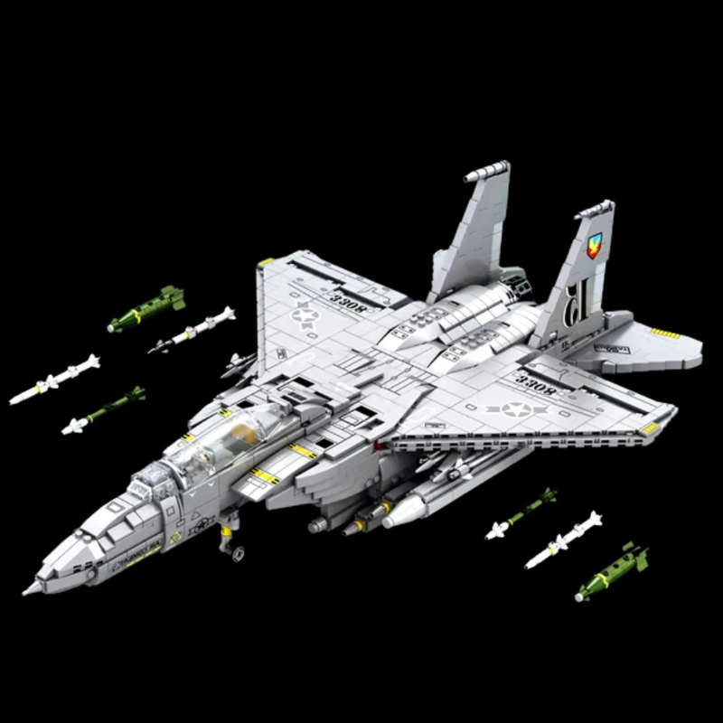 Avion de chasse F-15E (2216 pièces)