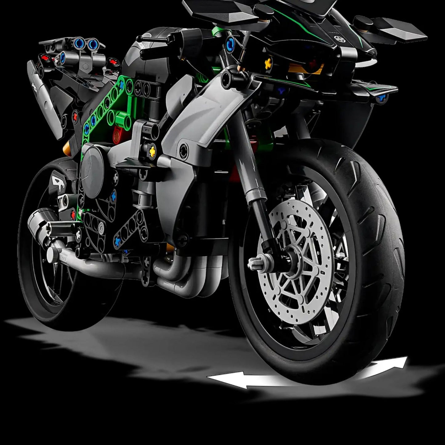 Kawasaki Ninja H2R (643 pièces)