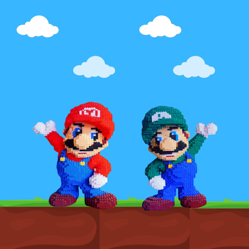 Mario & Luigi (8550 pièces)