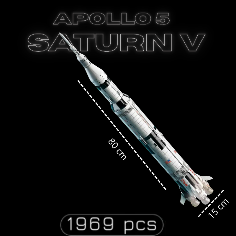 Apollo 5 – NASA AS-204 Saturn V (1 969 pièces)