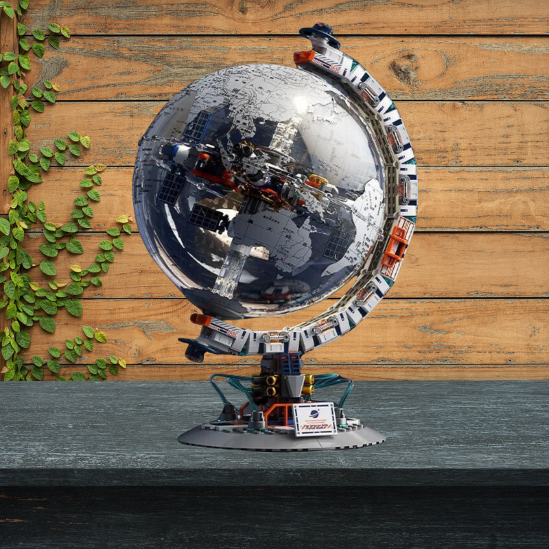 Globe terrestre (657 pièces)