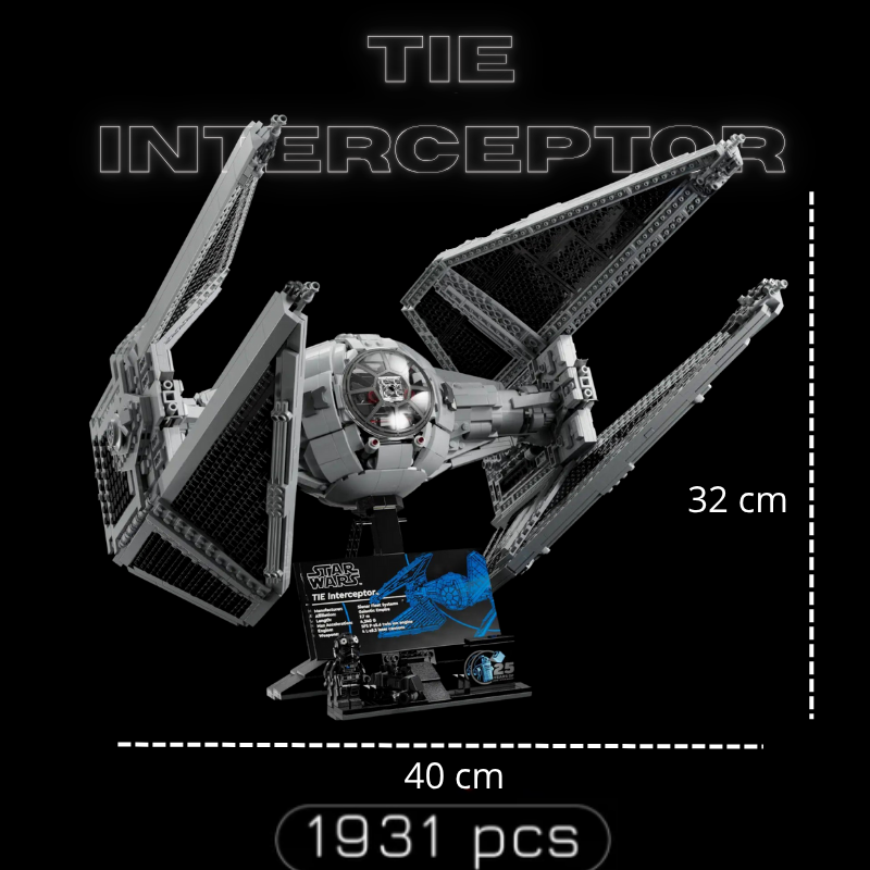 Intercepteur TIE (1931 pièces)