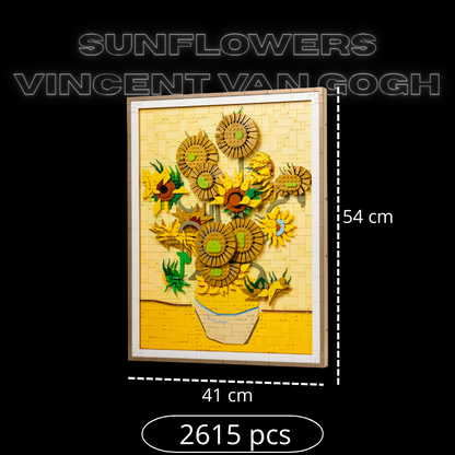Vincent Van Gogh – Sunflowers (2615 pieces)