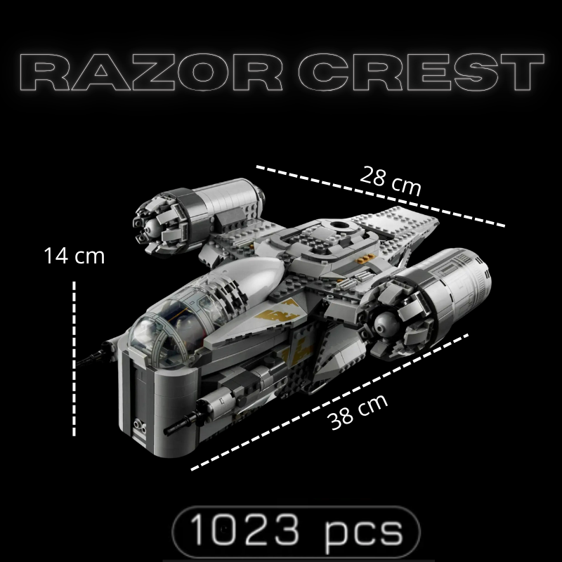 Le Razor Crest (1 023 pièces)