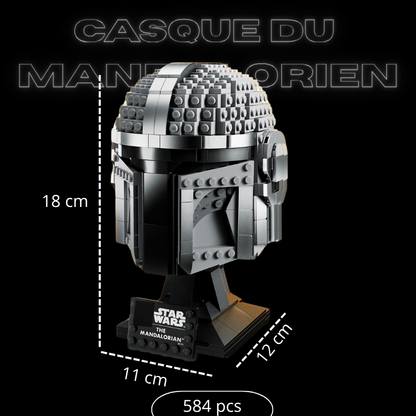 Casque Mandalorien (584 pièces)