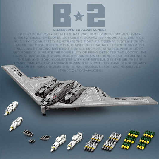 Bombardier furtif B-2 Spirit (2063 pièces)