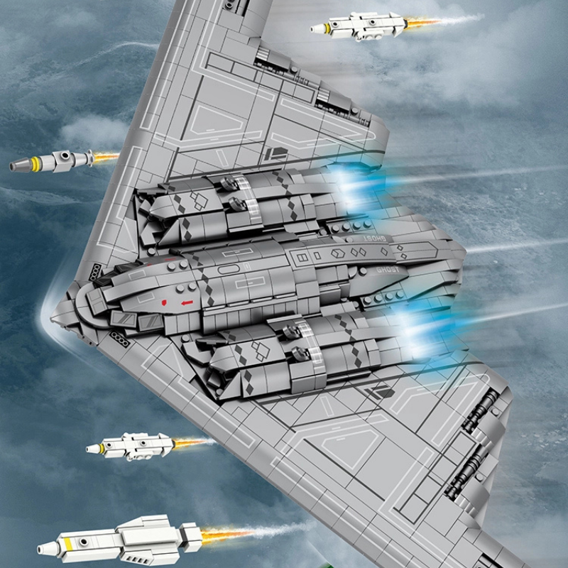 Bombardier furtif B-2 Spirit (2063 pièces)