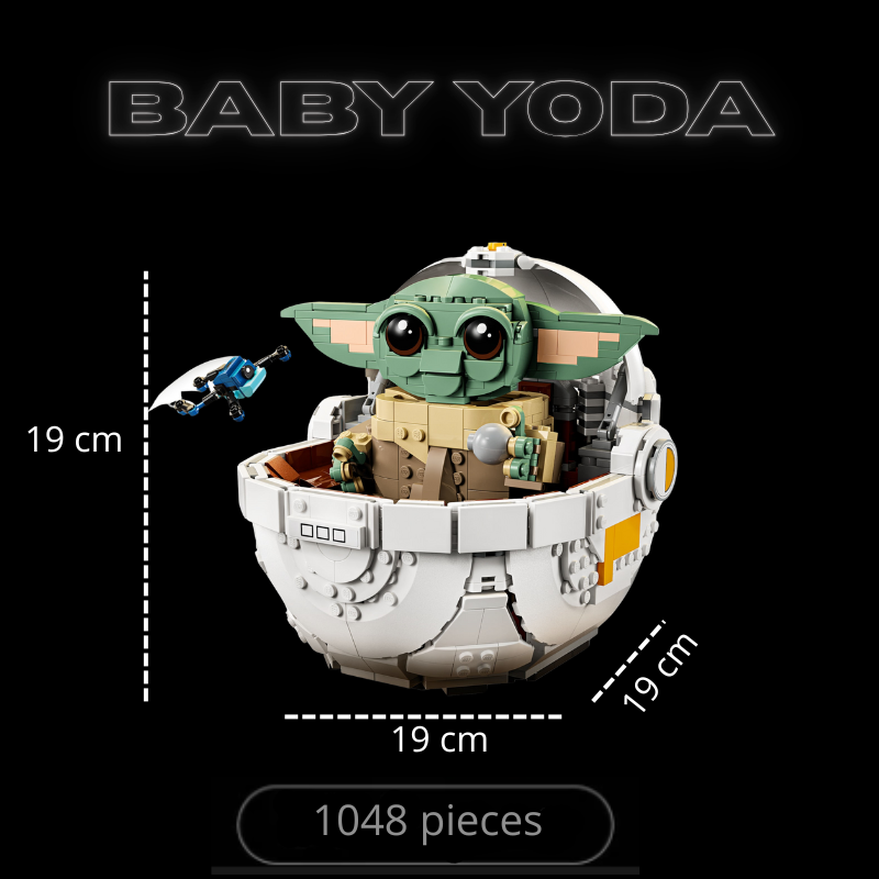 Bébé Yoda (1048 pièces)