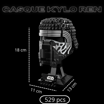 Casque Kylo Ren (529 pièces)